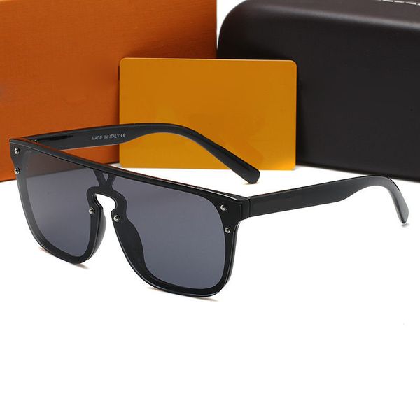 2022 Lunettes de soleil de créateur de mode Hommes Femmes Anti-UV Verres polarisés Conduite Voyage Beach Island Fashion Street Shooting Marque Luxe Sun Glass Lunettes