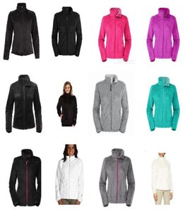 2022 Modeontwerper Dames Zachte Fleece Osito-jassen Hoge kwaliteit Dames Dames Kinderen Softshell Ski-donsjassen Winddicht Casua Emb4782286