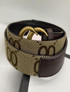 2022 Mode Luxe Ceintures Plaid Fleur Rayé Ceinture En Cuir Designer Hommes Et Femmes Qualité Haute Ceinture 38CM Avec Box8396910