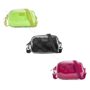 2022 Fashion Luxurys Designers bags Jelly camera pack transparant klein vierkant stuk handtassen hobo portemonnees lady handtas crossbody schoudertassen