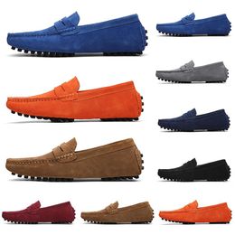 2022 Mode Hommes Chaussures de course Noir Bleu Vin Rouge Respirant Confortable Hommes Baskets Toile Chaussure Hommes Sport Baskets Coureurs Top Qualité 40-45