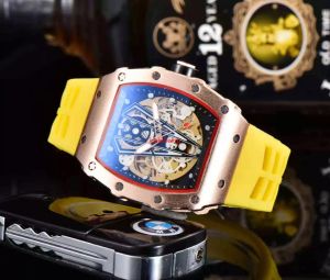 2022 Mode Mannen Horloge Automatische Mechanische Keramiek Horloges Volledig Roestvrij Staal Zweefvliegen Sluiting Zwemmen Horloges Saffier Luminou Kijken