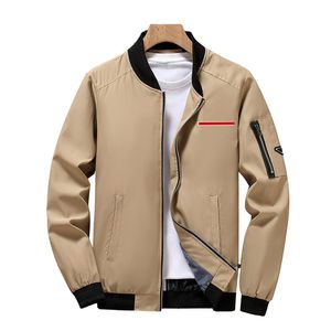 Style original Prrra Hommes Designer Veste Couples Mode Classique Tendance Fermeture À Glissière À Manches Longues Slim Fit Manteau Top Sport Mince À Capuche Manteaux Triangle Épaulettes Taille M-6XL