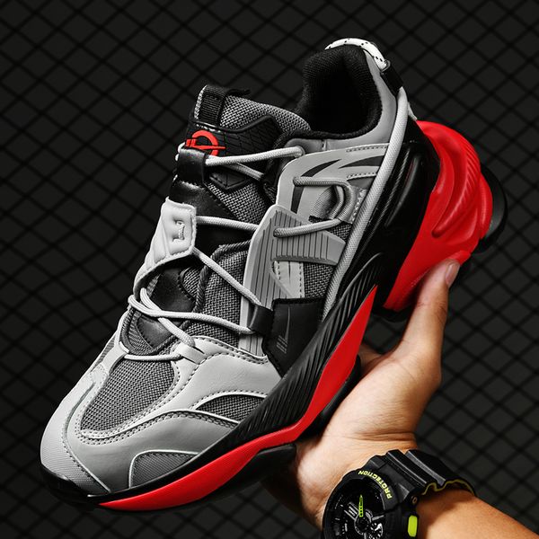 2022 mode Street Style confortable unisexe hommes grosses baskets hauteur augmentant Couple respirant homme Sport chaussures de course