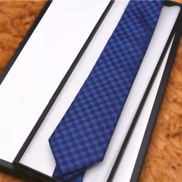 2022 Fashion trend men's tie silk bow tie men's check and Stripe Tie formal business wedding party with box