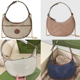 658551 mode vrouw halve maan marmont gucic crossbody vrouwen tas vormige ophidia hoge kwaliteit mini tas lederen canvas schoudertassen g