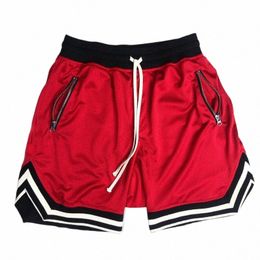 2022 Fire Red Casual Basketball Shorts Gym Fitn Hommes Courts Joggers Shorts Entraînement Bodybuilding Respirant Board Shorts Mâle 34ao #