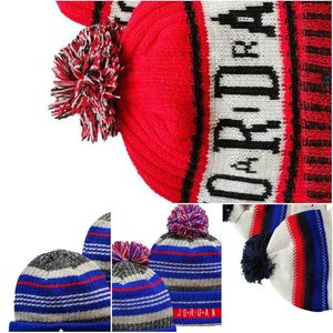 2022 Vlucht 23 Men Beanie Luxe Unisex gebreide hoed Gorros Bonnet Canada Gebreide hoeden klassieke sportschedelpetten vrouwen casual outdoor beanies a4