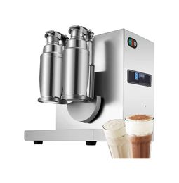 2022 Food Extruder Bubble Boba Tea Shaker 750 ml Commerciële melkschudder Machine Dubbele kopje Home Beverage Cocktail Coffee Processors