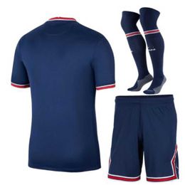 2022 Kits de football Enfants Adultes Maillots de football Ensembles Survetement Hommes Enfant Vestes de course Sports Formation Survêtement Uniformes Costume Y0831