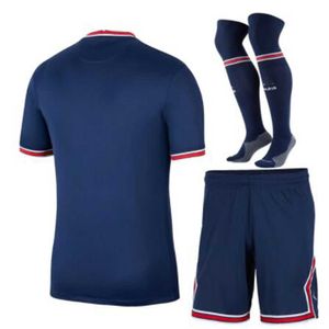 2022 Voetbalkits Kinderen Volwassenen Voetbal Jerseys Sets Survetement Mannen Kind Running Jacks Sport Training Trainingspak Uniforms Pak Y0831