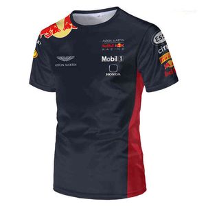 2022 For F1 Tee Short Sleeve 3D Print Oversized Top Red Formula One T Shirt Mannen Vrouwen Extreme Sports Fan Ademend Kinderkleding Zomer Fashion Design T-Shirt 2KFQ