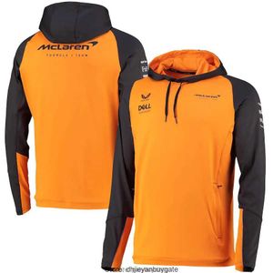 2022 pour McLarens Formula 1 Racing Hoodie Fans de voiture F1 Team Sweat-shirt pour homme Polaire Full Zip Keep Warm Softshell Jacket