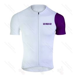 2022 Go Rigo Go Cycling Jersey Sets White Cycling Clothing Colombia Team Bike Short Sheeves Heren Bicycle Shirt Ciclismo Maillot