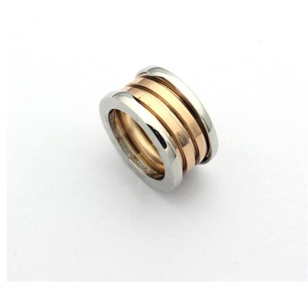 2022 anillos de oro 316L anillo de uñas de acero de titanio anillo de pareja de moda para hombres y mujeres la mejor joyería ottie