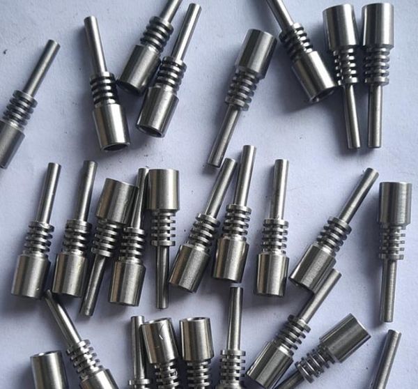 2022 Great Titanium Nectar Collector Tip Titaniums Nail 10mm 14mm 18mm Inverted Nail Grade 2 Tips Ti Nail Pour Nectars