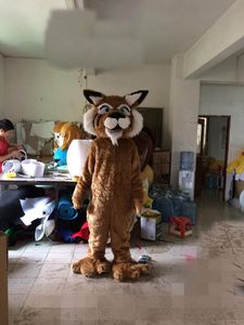 2022 Halloween Long Haired Tiger Mascot Costume Top Quality Cartoon Characon Offits Adults Taille Christmas Carnival Birthday Party Outdoor Tenue