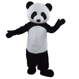 2022 Halloween Panda Costume De Mascotte De Haute Qualité Animal De Bande Dessinée Anime thème personnage Carnaval Unisexe Adultes Tenue De Noël Robe De Fête D'anniversaire