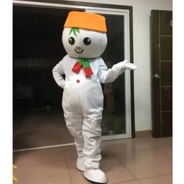 2022 Disfraz de mascota muñeco de nieve de Halloween Personaje de tema de anime de dibujos animados Tamaño adulto Carnaval de Navidad Fiesta de cumpleaños Traje elegante