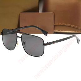 2022 Gafas de sol hexagonales Hombres Diseñador de marca Gafas de sol cuadradas Marco de metal Conducción Gafas para pescar Lentes De Sol Hombre UV400 Lunette De Soleil 001