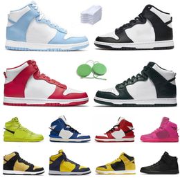 2022 High Cut Uomo Donna Scarpe Bianco Nero Auminum Syracuse Vast Grey University Red Chicago Royal Blue Flash Lime Varsity Maize Reverse Mens Trainers Sneakers sportive