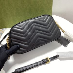 2022 Lujos de alta calidad Bolso de diseñador G diseñadores Moda para mujer CrossBody Bolsos de hombro Bolso de carta Bolso de mujer Cadenas Cross Body Clutch Bolsos de cámara G113