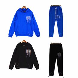 2022 Ensembles de survêtements pour hommes de haute qualité Classique Hommes Femmes Sweatshirts Costumes Designers Vestes de sport Mode Slim Print Sweats à capuche Sportswear Européen Plus Taille