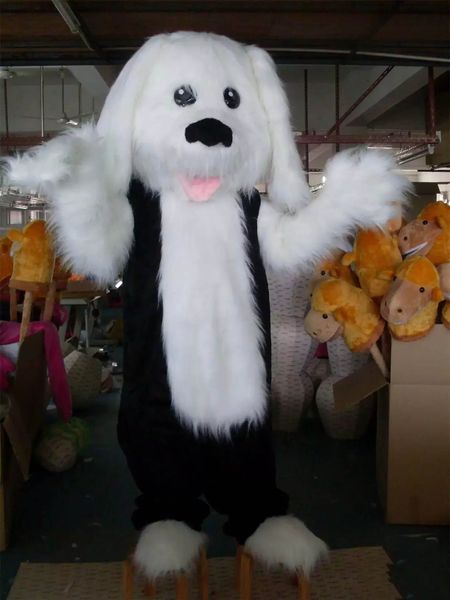 2022 Disfraces de mascota de cachorro de peluche de alta calidad Disfraz de Halloween Vestido de fiesta Personaje de dibujos animados Carnaval Navidad Pascua Publicidad Fiesta de cumpleaños