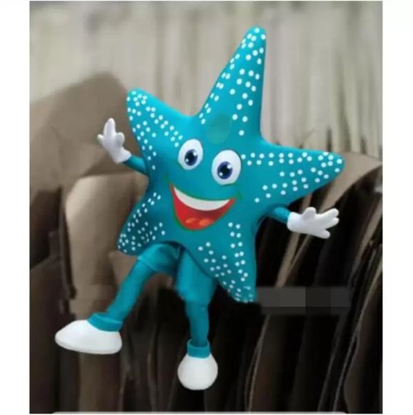 2022 Disfraces de mascota de pescado estrella de alta calidad Halloween Fancy Fiesta Vestido de dibujos animados Carnaval Navidad Navidad Pascua Publicidad Fiesta de cumpleaños Traje de disfraces