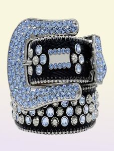 2022 High Qualityonsimon Belt Luxury Diamond Diamond Inlaid masculin et femmes Designer Elegant Casual Hip Hop Style1102441