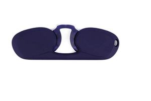 2022 CALIENTE Clip de nariz de silicona portátil Gafas de lectura de bolsillo Hombres Mujeres Mini llavero Lupa Presbicia Lectores sin montura Gafas Gafas