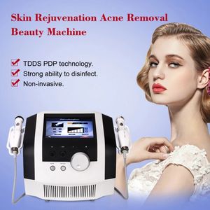 2IN1 RF Apparatuur Jet Plasma Lift Acne Behandeling Douche Ultrasone Pen Machine Ultrasound Behandeling Huidverzorging Plasma Sterilisatie