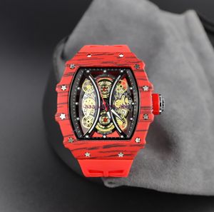 2022 Hot Selling Quartz Watch voor mannen Casual Sport PolsWatch Man kijkt top luxe mode chronograaf siliconenmerk kijkt