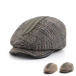 2022 Jamont nouveau hiver chaud tricoté Baret français classique Toca Masculina Inverno chapeaux pour hommes Bere Bonnet Homme Berret bérets casquette