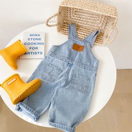 2022 Kinderkleding jongens denim broek jongens over het algemeen voor zakmeisjes outfit 20220831 e3