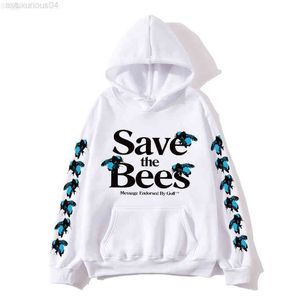 Le Save Bees – pull à capuche pour hommes et femmes, Streetwear, polaire de qualité supérieure, manches longues, 2022