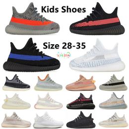 Zapatos para niños Niños Preescolar PS Atlético Diseñador Zapatilla de deporte Niño Entrenadores casuales Niña pequeña Tod Chaussures Negro Fresco Gris Naranja Niño Zapato al aire libre