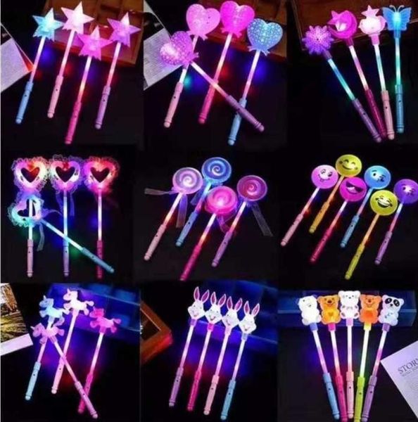 2022 LED Light Up Toys Party Favors Glow Sticks Bandeau Cadeau d'anniversaire de Noël brille dans les fournitures de fête sombres pour enfants adultes 1760758