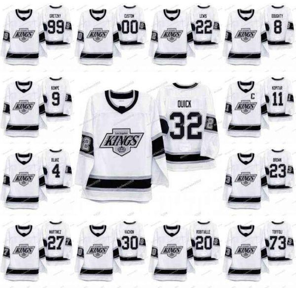 2022 LOS ANGELES KINGS 90S Heritage Jerseys 32 Jonathan anze Kopitar Dustin Brown Brown iafallo Doughty Campbell Kovalchuk Turcotte4064150