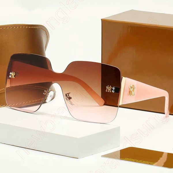 2022 CONCEPTION DE LUXE CONCEPTION DE SALLES SHARGES DU SHANDE avec des hommes Web Femme Lady Elegant Mask en forme de soleil verres de soleil conduisant les lunettes OCULOS DE SOL OVAL LUNETTE DE SOLEIL 021