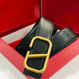 2022 uomini di marca di lusso designer cinture classico rosso blu nero moda business cintura casual interi uomini cintura da donna in metallo buc236s