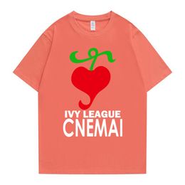 2022 marque de luxe femmes tee T-shirt coton Ivy League plante femme gothique y2k surdimensionné femme à manches courtes fille haut parent enfant vêtements