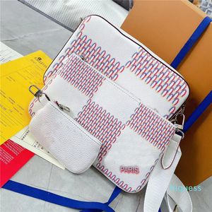 2022-Luxury Design Sacs pour hommes Cross Body Bag Messenger Bag 3-en-1 Composite Purse Computer Briefcase Portefeuille de grande capacité de haute qualité