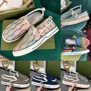 Diseñador de lujo Tenis 1977 Zapatillas de deporte Hombres Mujeres Lino Zapatos tejidos Ace Suelas de goma Zapatillas de deporte casuales vintage 1977 Mocasines clásicos Alpargatas tamaño 35-42