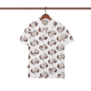 2022 Designers de luxe Polos d'été pour hommes T-shirt Mode Casual Polo High Street Styliste à manches courtes T-shirts M-2XL