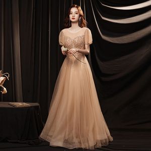 Vestidos de noite de luxo 2023 Dubai com renda frisada com puffy longo lantejoulas strass pérolas cinto arco plus size vestidos de baile sexy formais