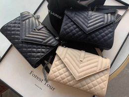 2022 luxe mode chaîne en or sac en cuir femmes sac à main sac à bandoulière sacs à main luxes concepteur sacs de messager portefeuille