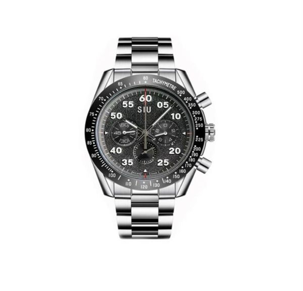2022 Luxury Full Steel Business Quartz Watch F1 Men Men de sports décontractés horloge monnaie de bracelet pour hommes Relogio masculino279g3093372
