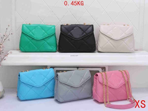 2023 Luxus Designer Taschen Mode Marke Frau Taschen Dame Crossbody Schulter Geldbörsen Handtaschen Brieftasche Backpak Mini Klassische Kette Tasche 6 farbe Großhandel