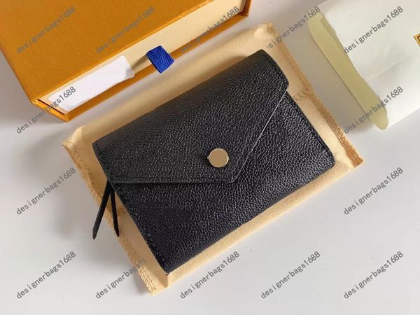 2022 Luxurys Designers Wallets Purse Bag Short Victorine Wallet Embossed Monograms Empreinte Classic Pallas Card Holder Zippy Coin Purses M41938